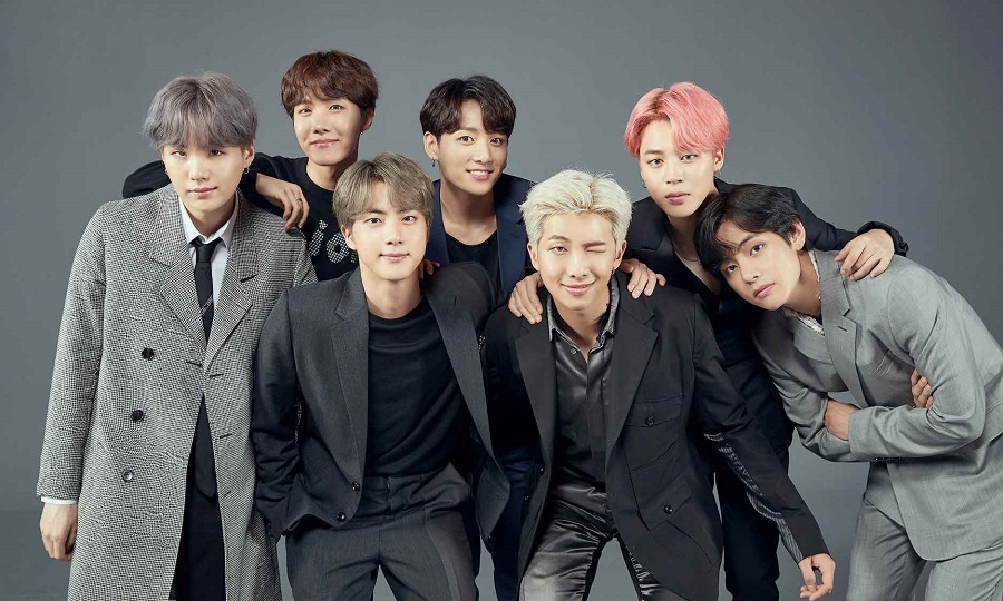 Jin's Debüt mit BTS