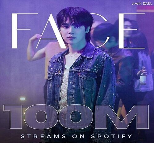 BTS Jimins ‚FACE‘ überschreitet 100 Mio Streams auf Spotify