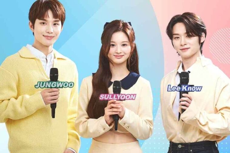 NMIXX Sullyoon, NCT Jungwoo und Stray Kids Lee Know