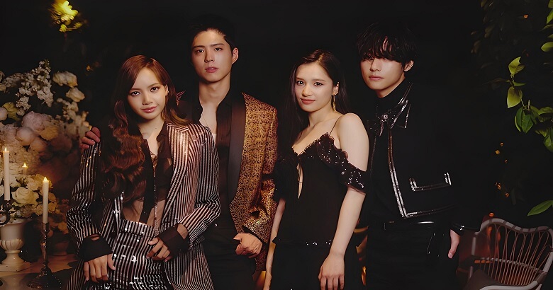 BTS V, Park Bo Gum, BLACKPINK Lisa, Jingyi Zhang