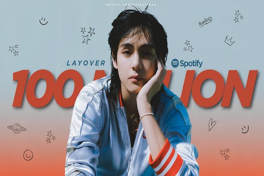 BTS V's Solo-Debüt 'Layover' übertrifft 100 Mio. Spotify-Streams