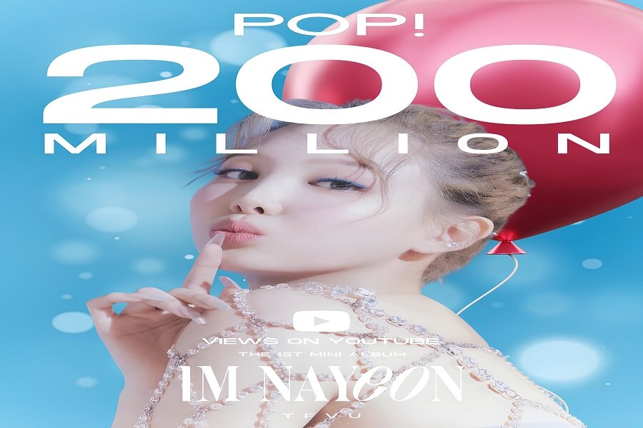Nayeons Solo 'POP' knackt 200 Mio. Views auf YouTube