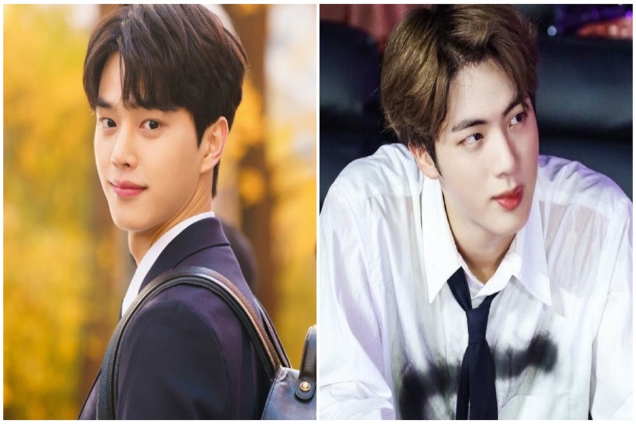 Song Kang und BTS Jin