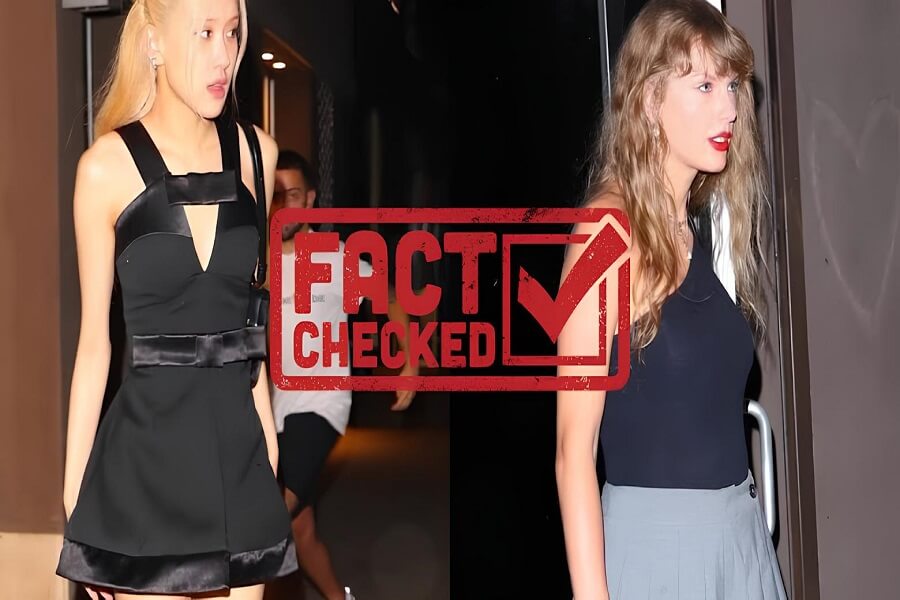 BLACKPINKs Rosé äußert sich selbst zu Gerüchten um Listening Party mit Taylor Swift