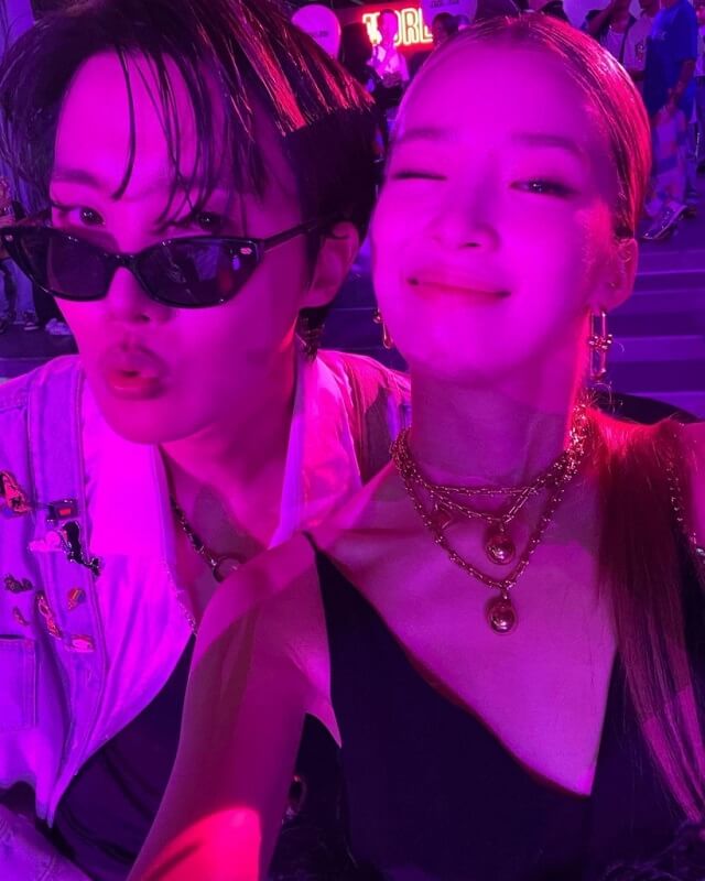 J-Hope et Irene Kim