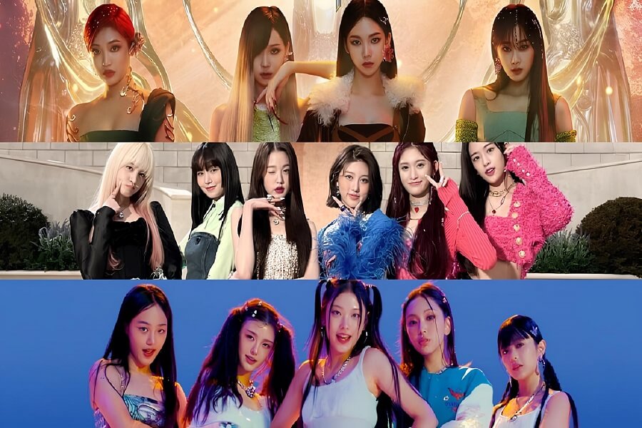 K-Netizens wählen die 3 besten Hit-Songs der 4. Generation Girl Groups