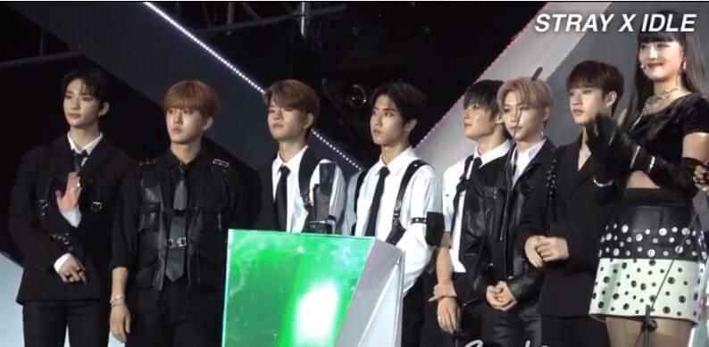 Stray Kids et Minnie