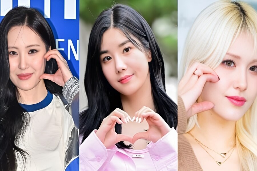 Sunmi, Kwon Eunbi, Jeon Somi