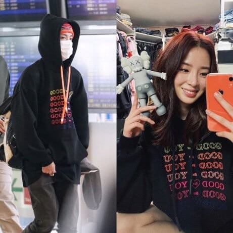 J-Hope et Irene Kim