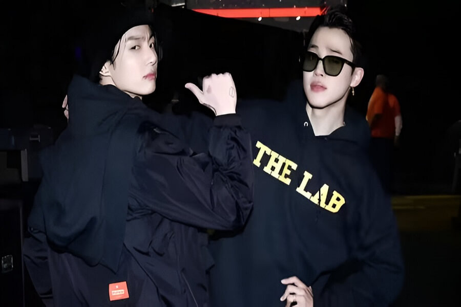 BTS' Jungkook und Jimin