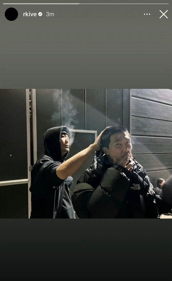 BTS' RM veröffentlicht versehentlich ein Foto mit Zigarette