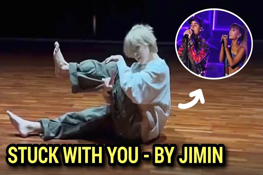 Jimin von BTS beeindruckt mit Tanzcover von Stuck With U