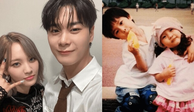 Moonbin et Moon Sua