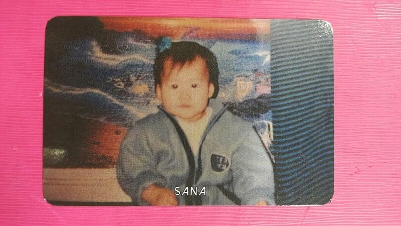 TWICE Sana child photos