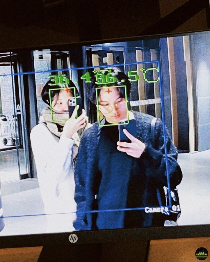 Haechan mit seiner Schwester