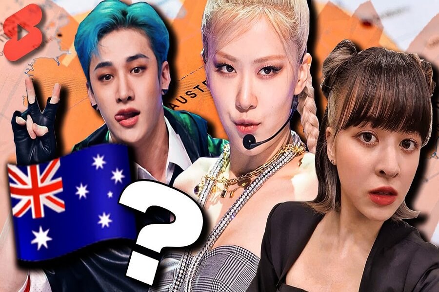 Male and Female K-Pop Idols From Australia