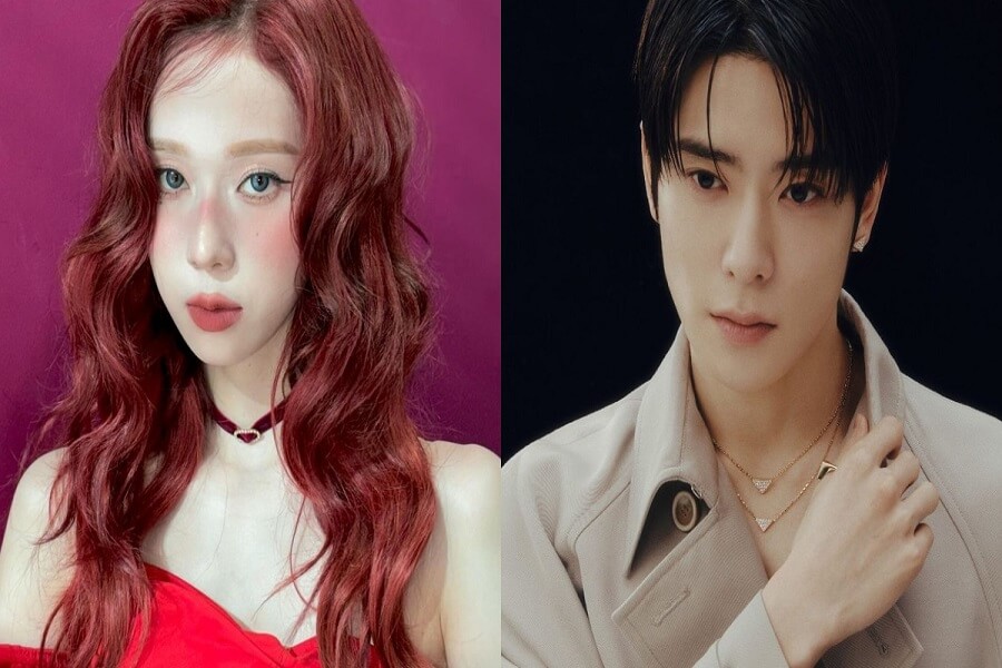 Winter d'aespa et Jaehyun de NCT