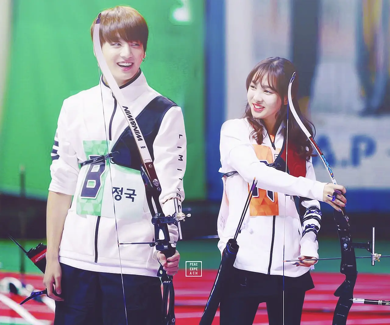 Nayeon and Jungkook