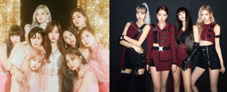 TWICE and BLACKPINK