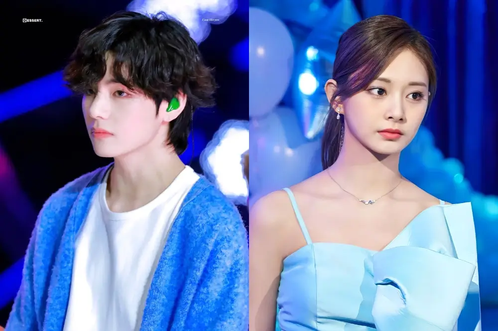 TWICE’s Tzuyu and BTS’s V