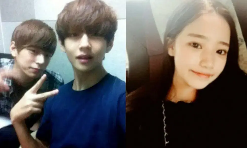 Frère et sœur de V - Kim Jong Gyu et Kim Eun Jin