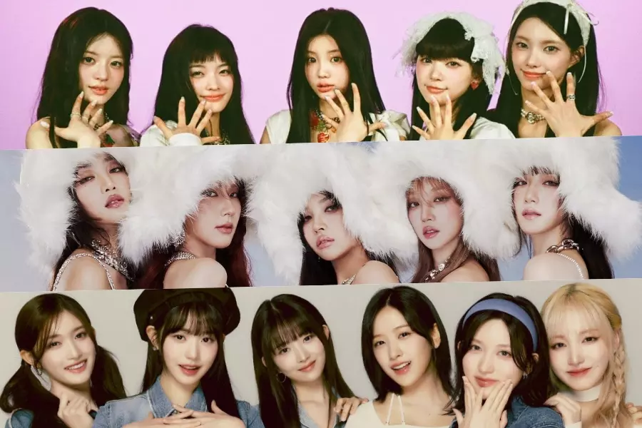 Les 30 groupes de filles les plus populaires en avril 2024